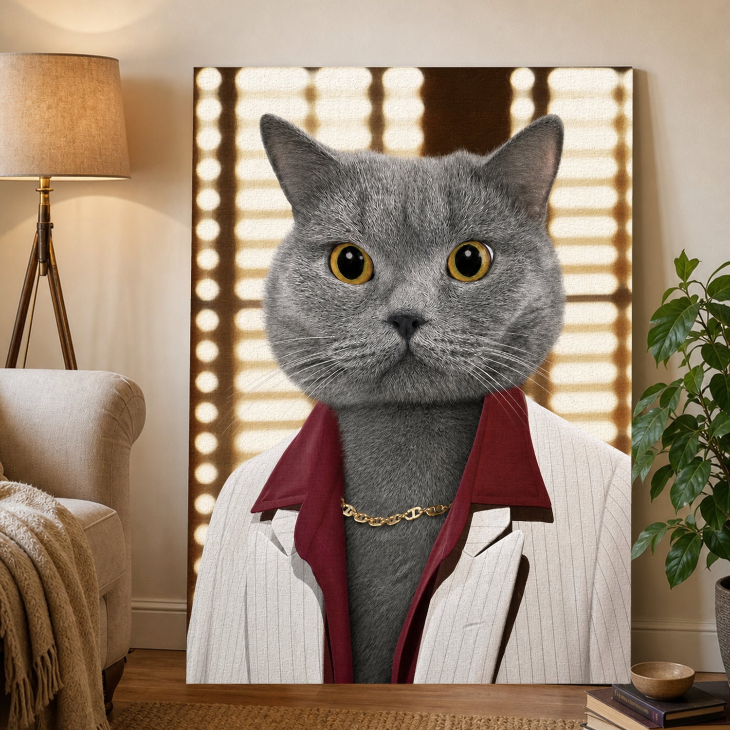 Pet Art Şehirli Zarafet Kanvas Tablo