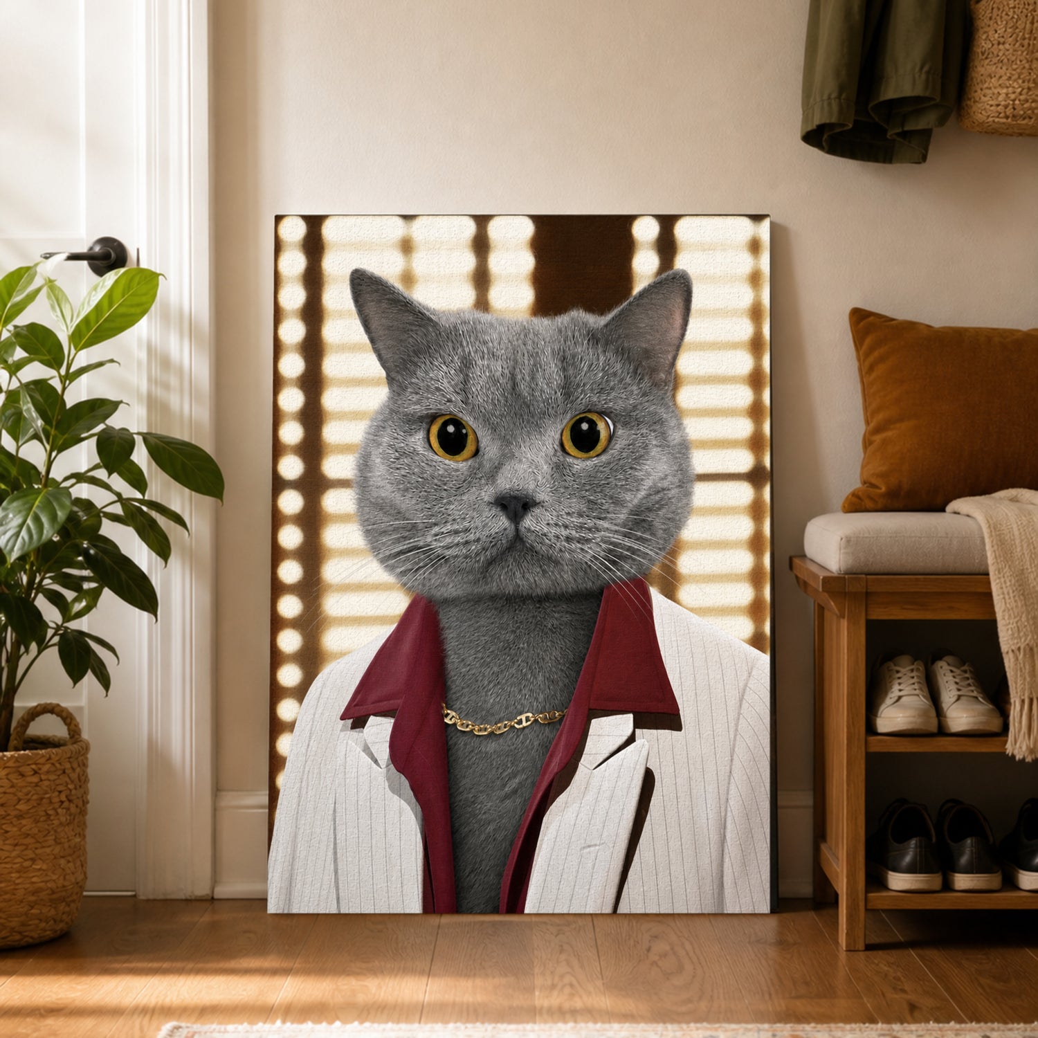 Pet Art Şehirli Zarafet Kanvas Tablo