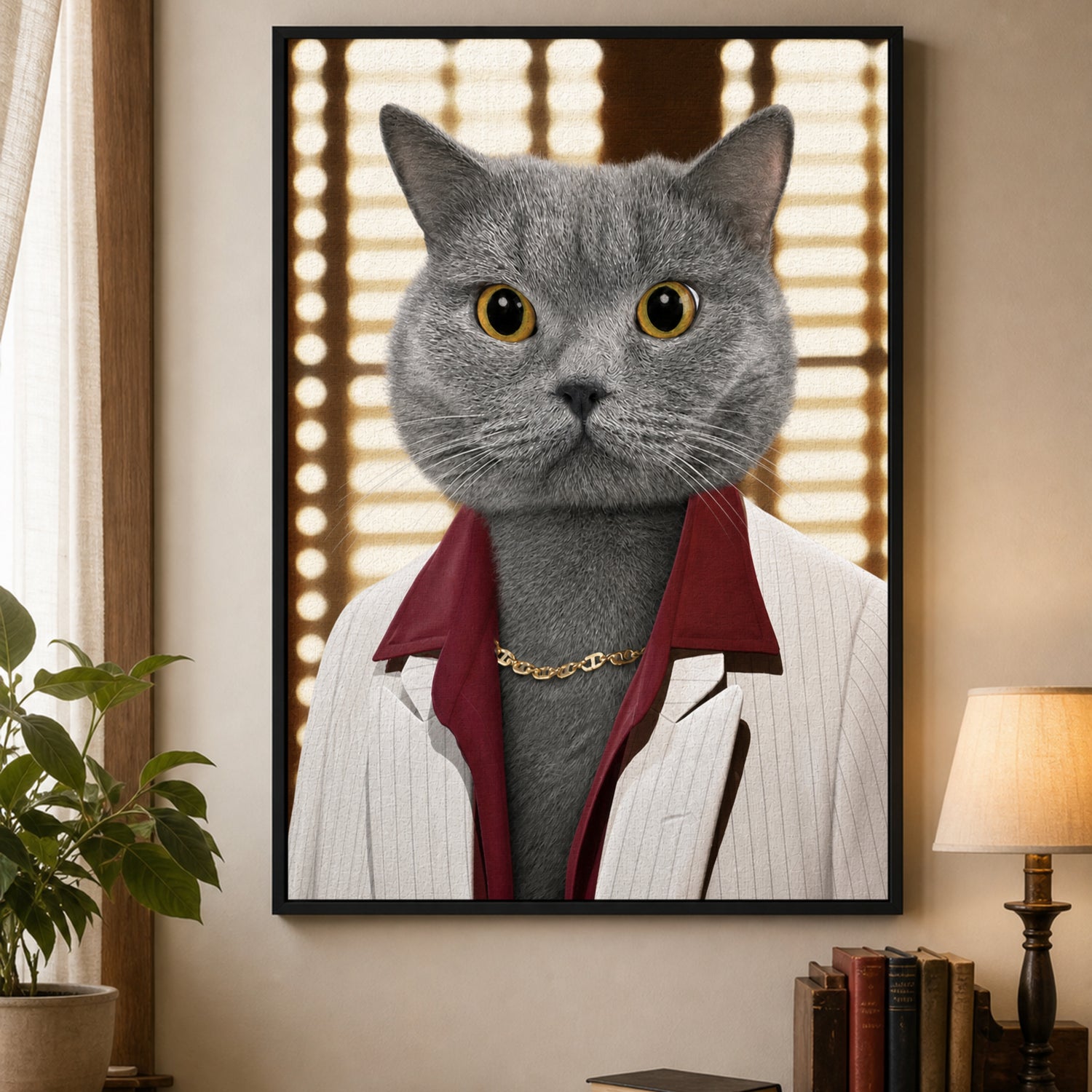 Pet Art Şehirli Zarafet Kanvas Tablo