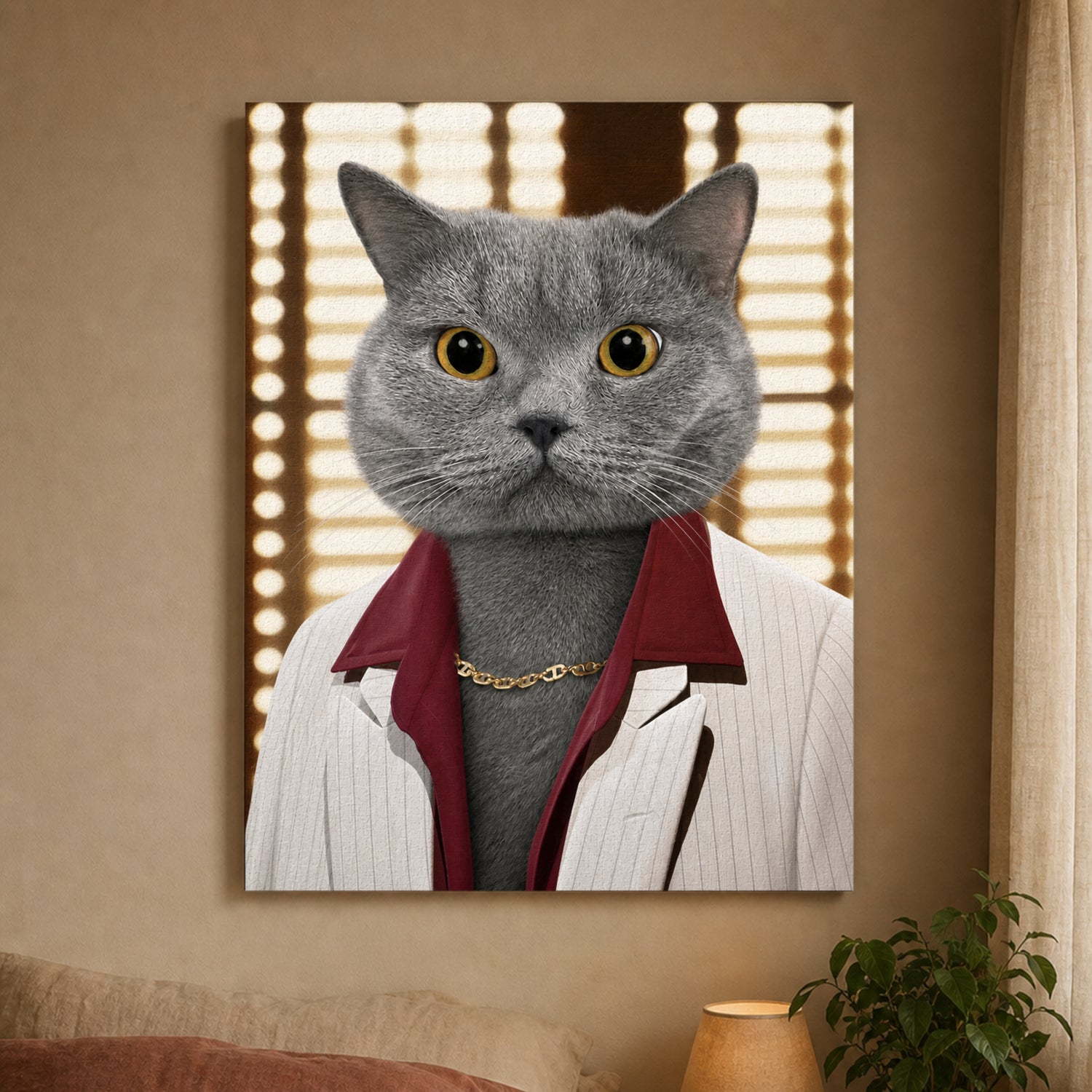 Pet Art Şehirli Zarafet Kanvas Tablo