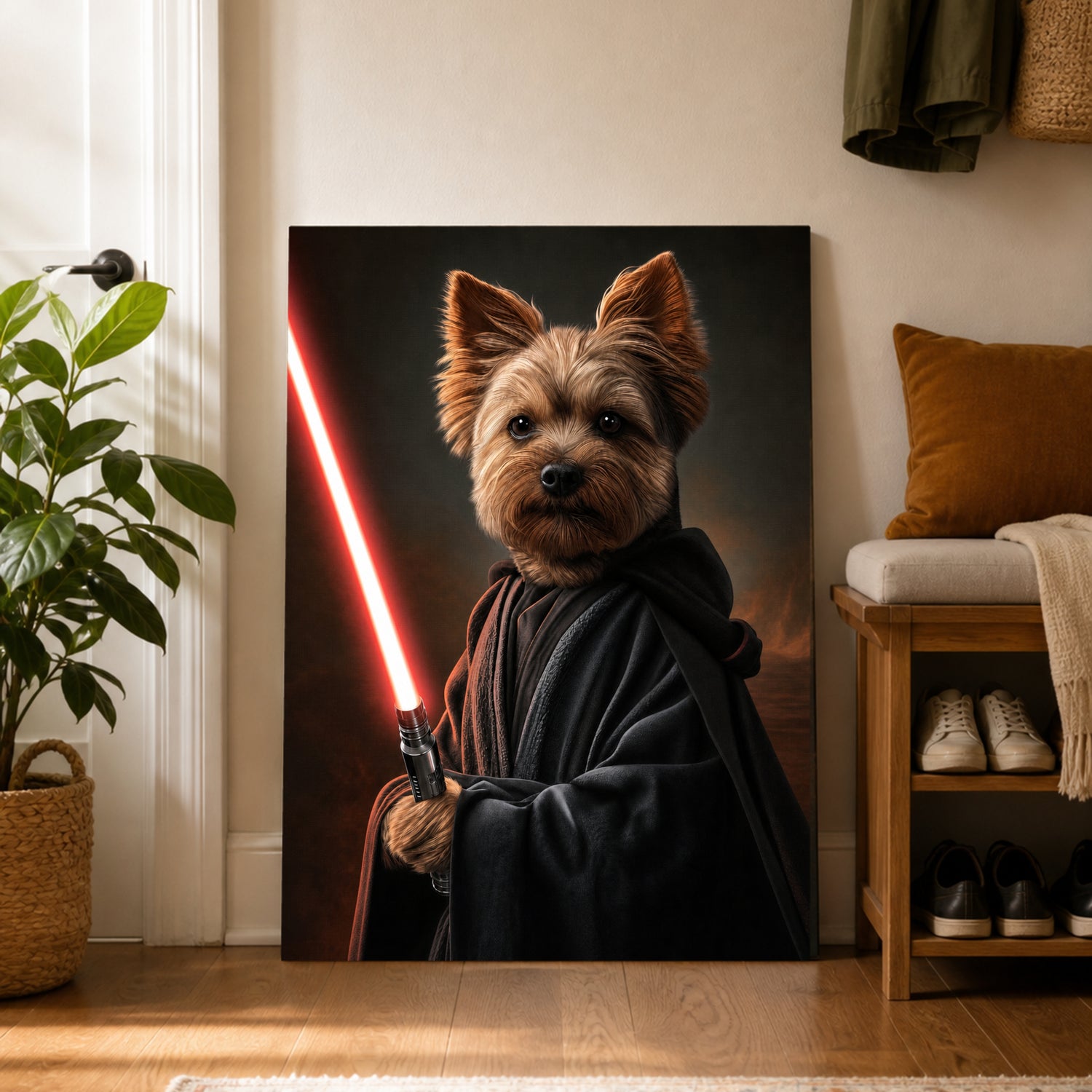 Pet Art Karanlık Savaşçı Kanvas Tablo