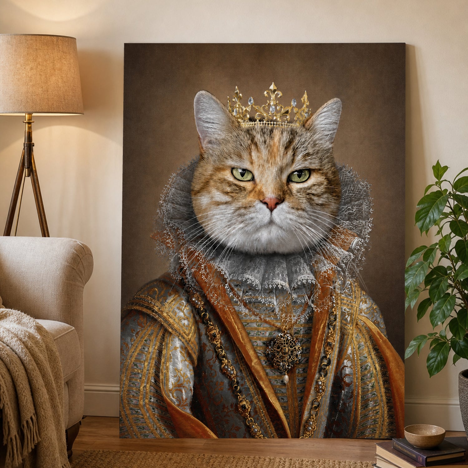 Pet Art Rönesans İhtişamı Kanvas Tablo