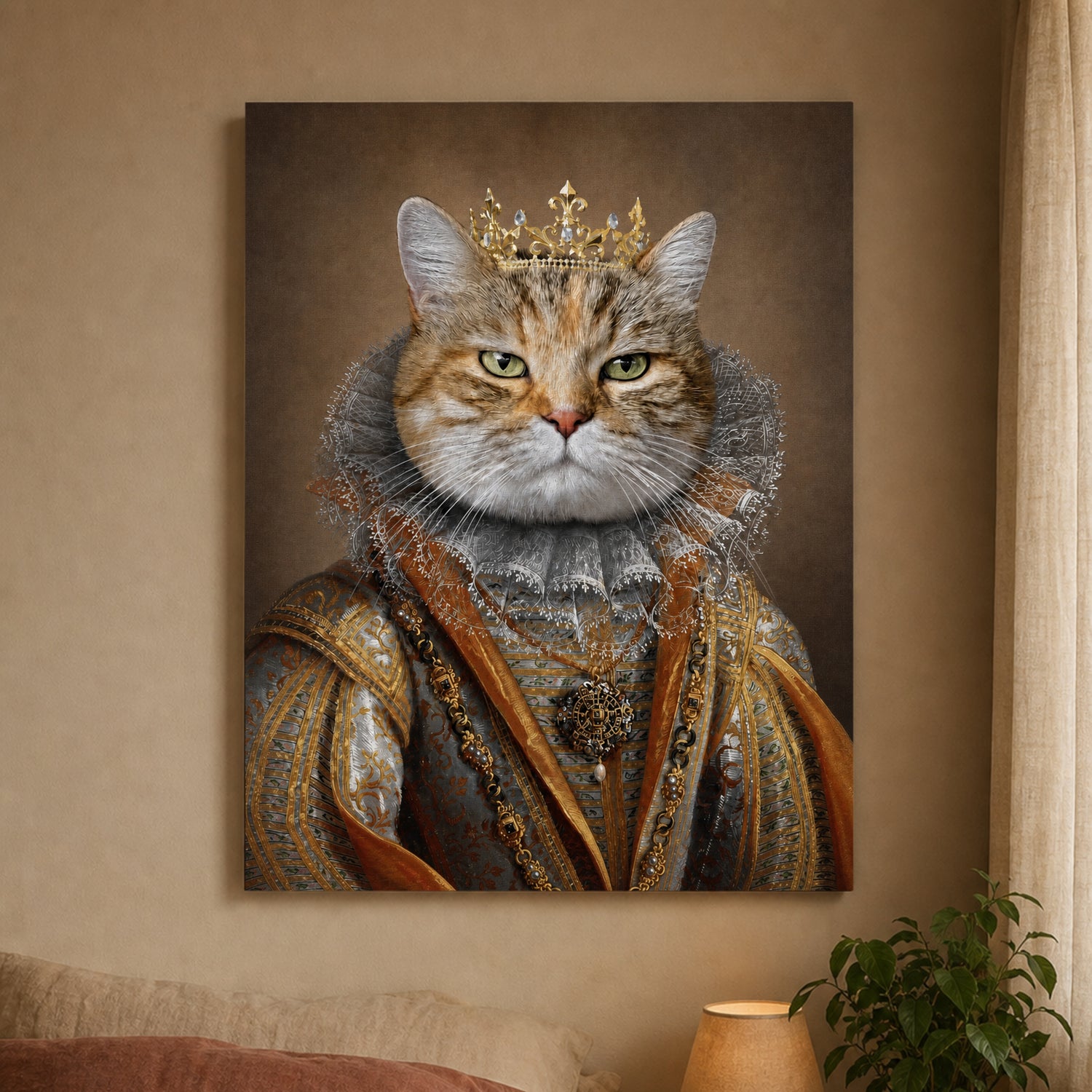 Pet Art Rönesans İhtişamı Kanvas Tablo