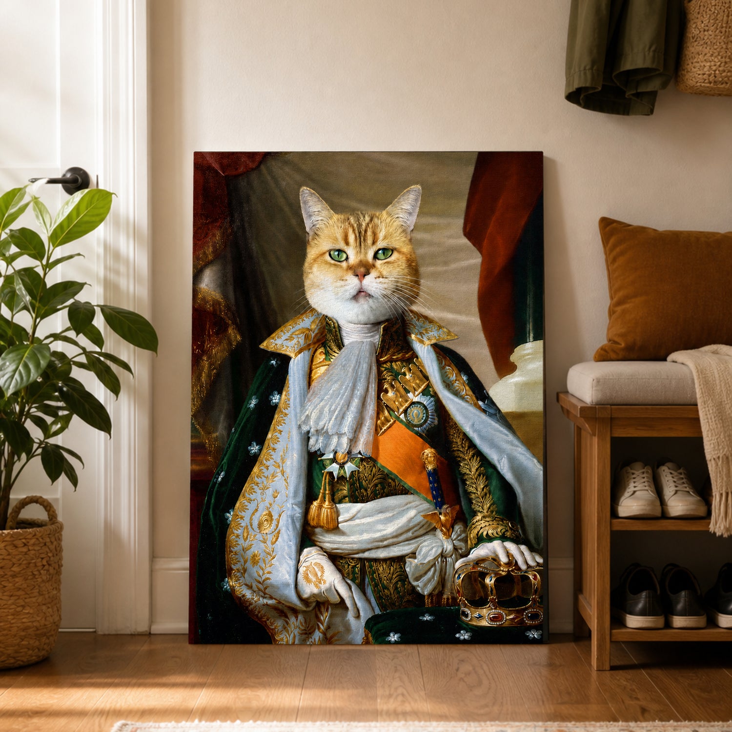 Pet Art İmparator Şıklığı Kanvas Tablo