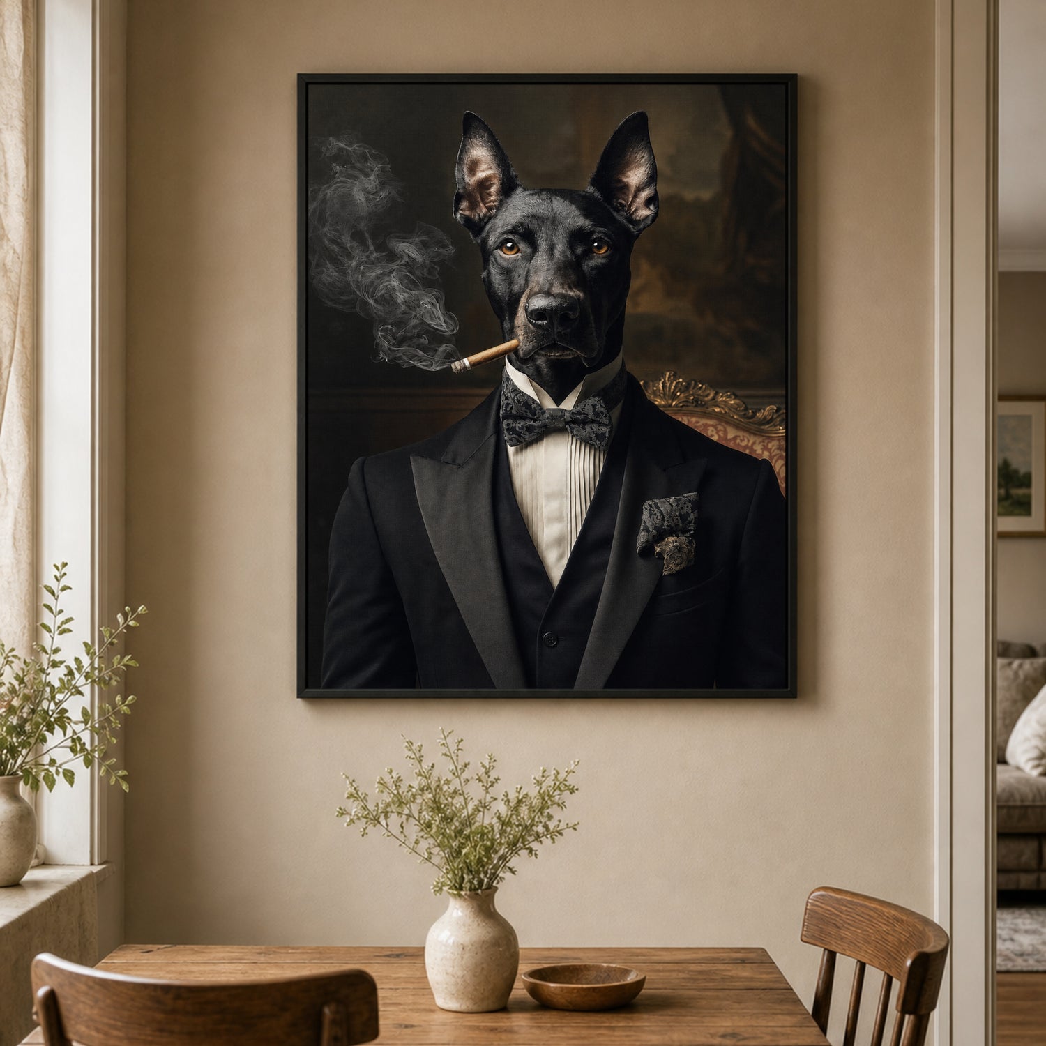 Pet Art Puro Aristokratı Kanvas Tablo