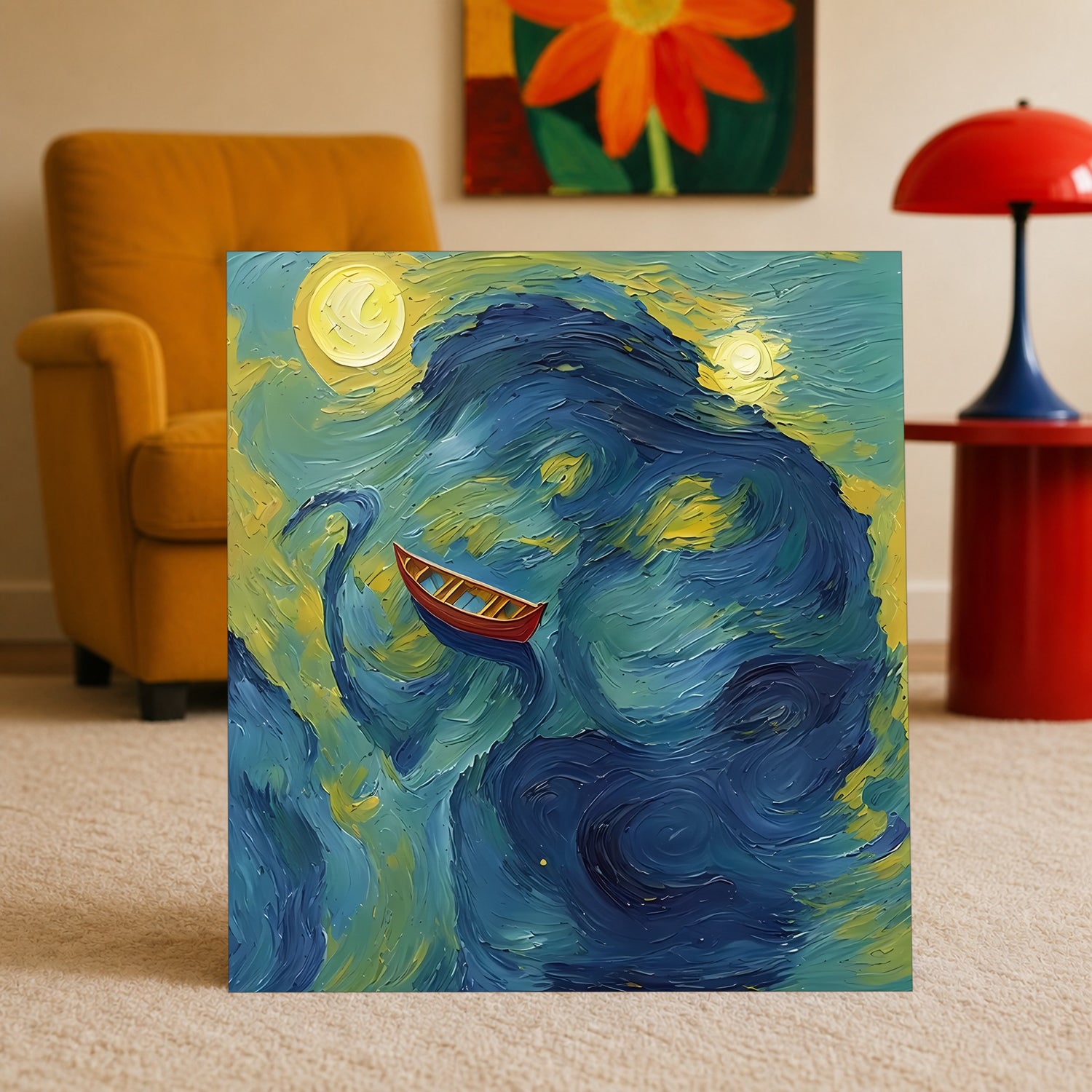 Hidden Art – Tide | Kişiye Özel Tablo ⭐