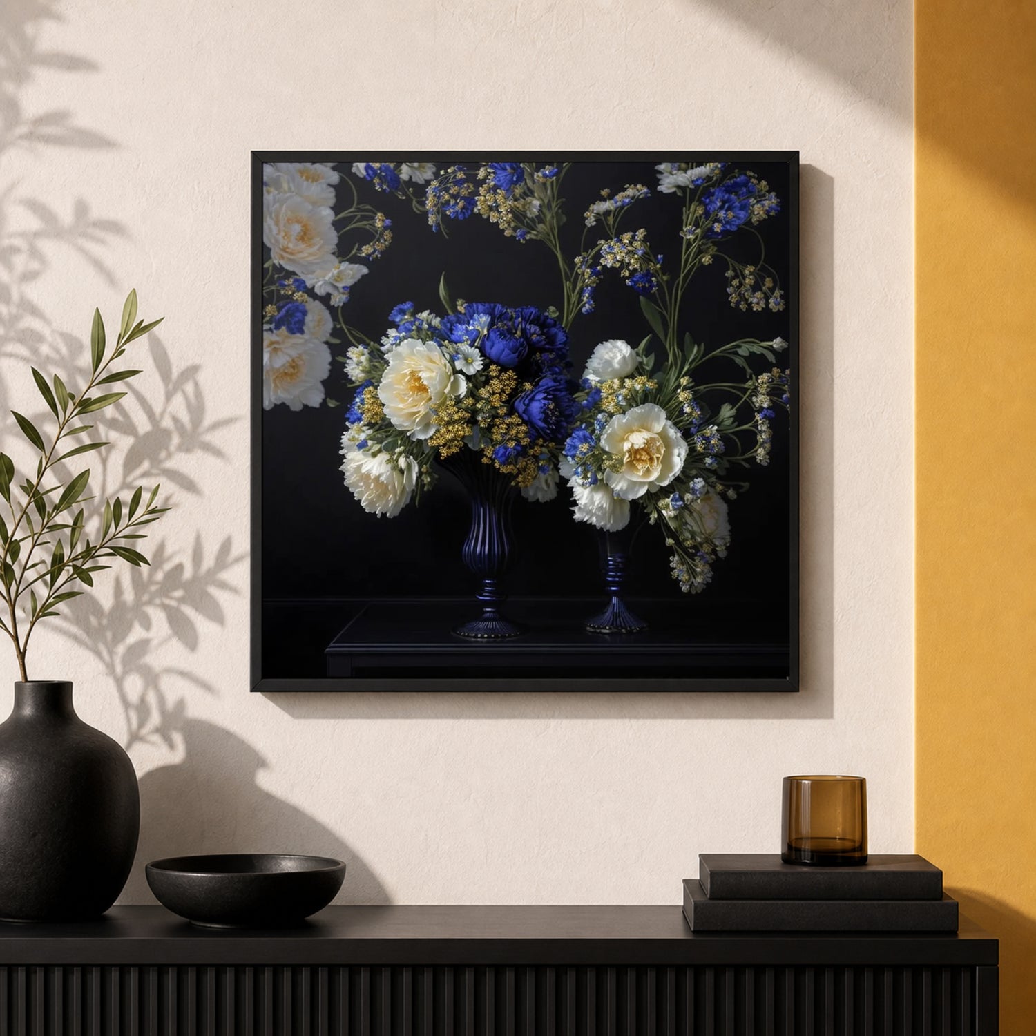 Hidden Art – Sapphire | Kişiye Özel Tablo ⭐