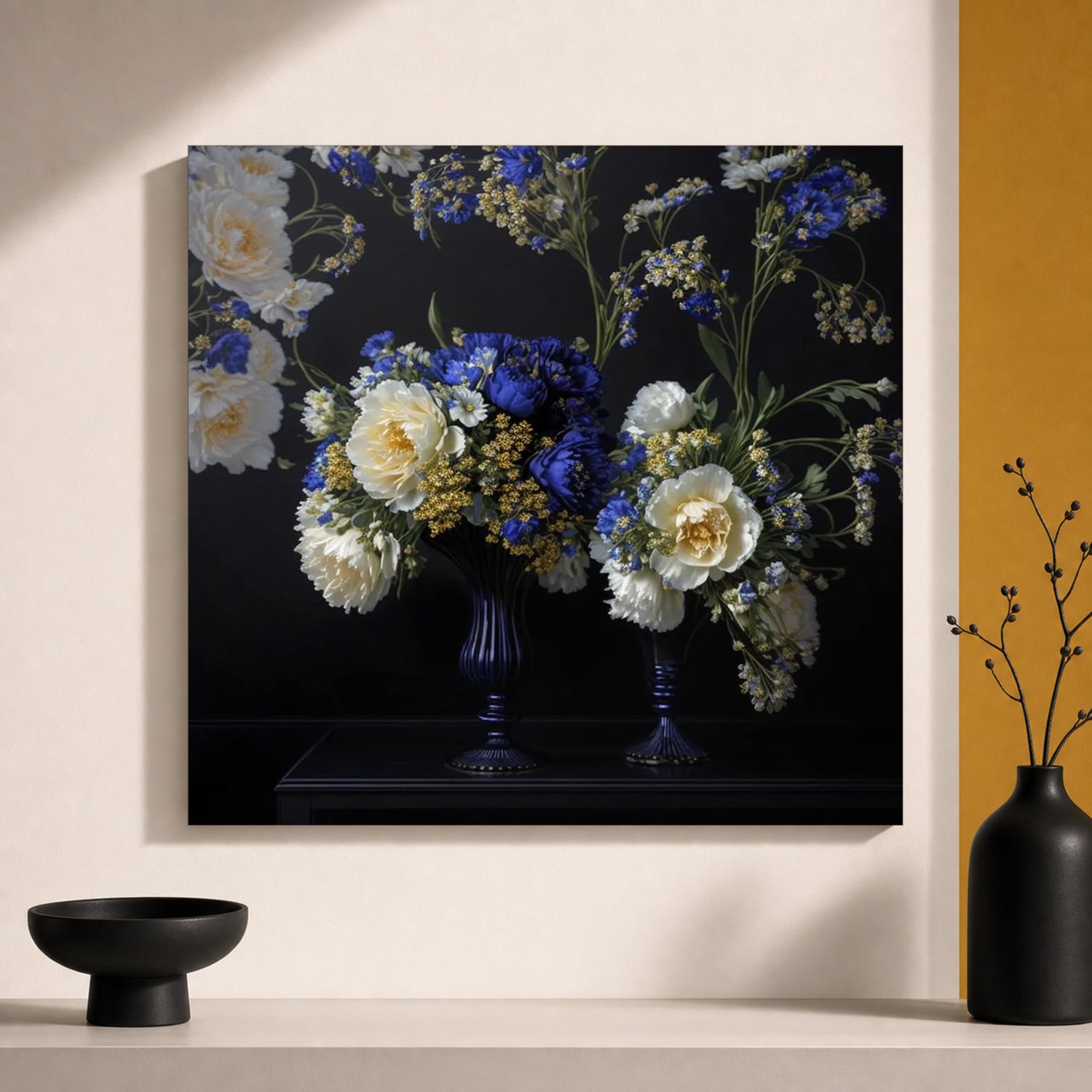 Hidden Art – Sapphire | Kişiye Özel Tablo ⭐