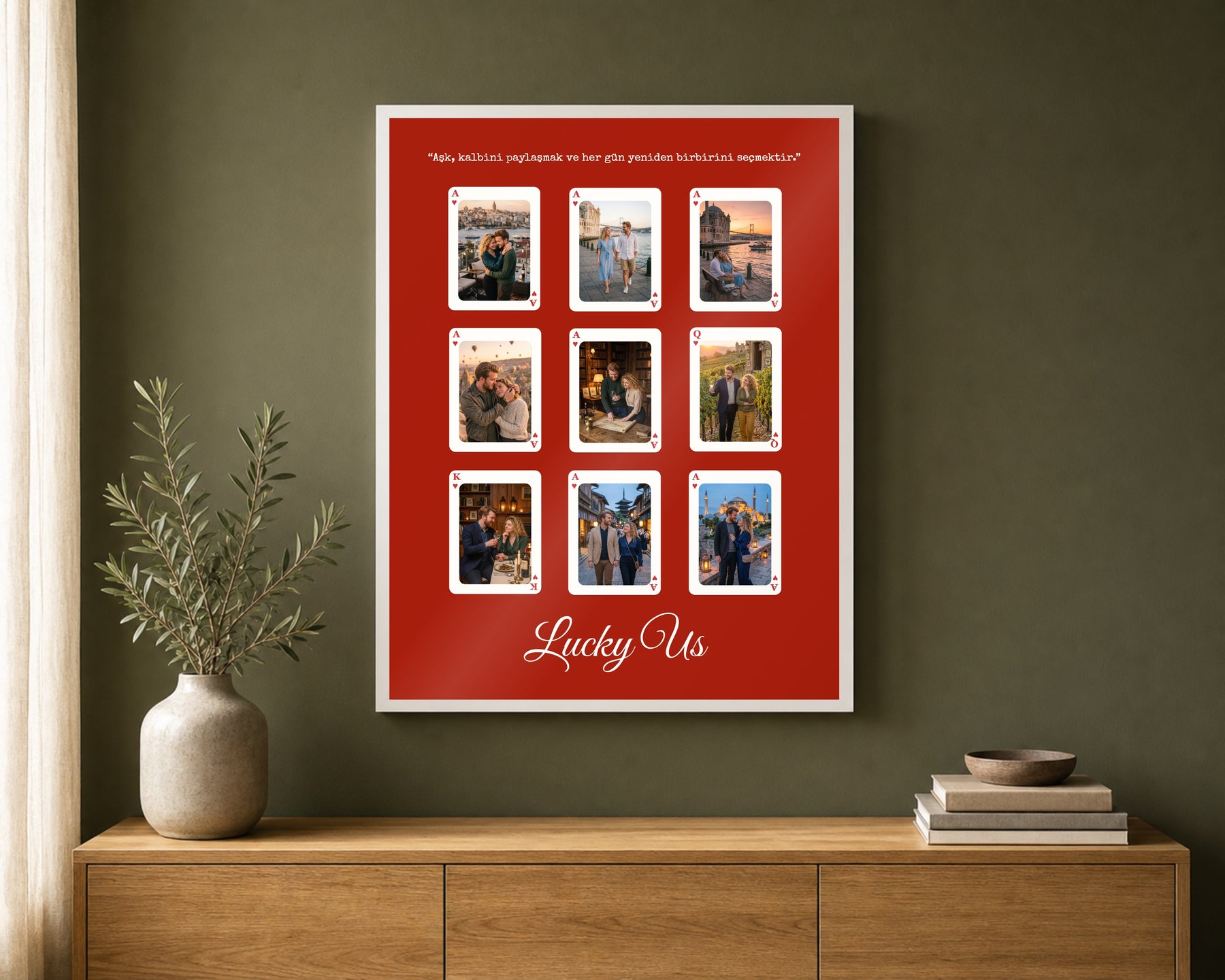 Lucky As Temalı Kişiye Özel Poster Tablo