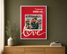 Sonsuza Kadar Benimle Kal Kişiye Özel Çerçeveli Poster