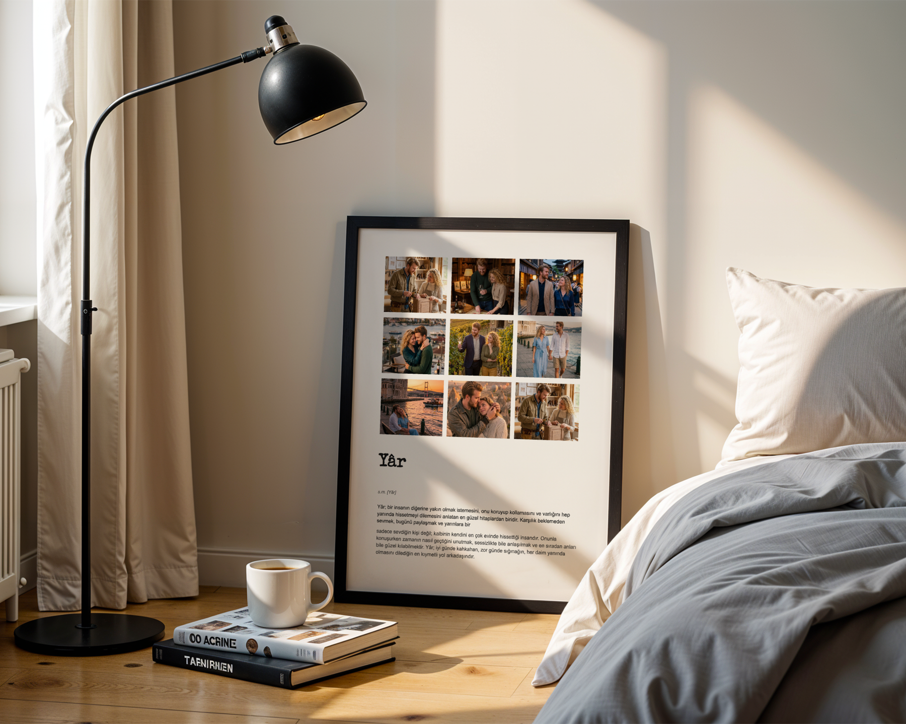 Sözlük Temalı Kişiye Özel Poster Tablo