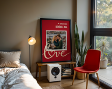 Sonsuza Kadar Benimle Kal Kişiye Özel Çerçeveli Poster