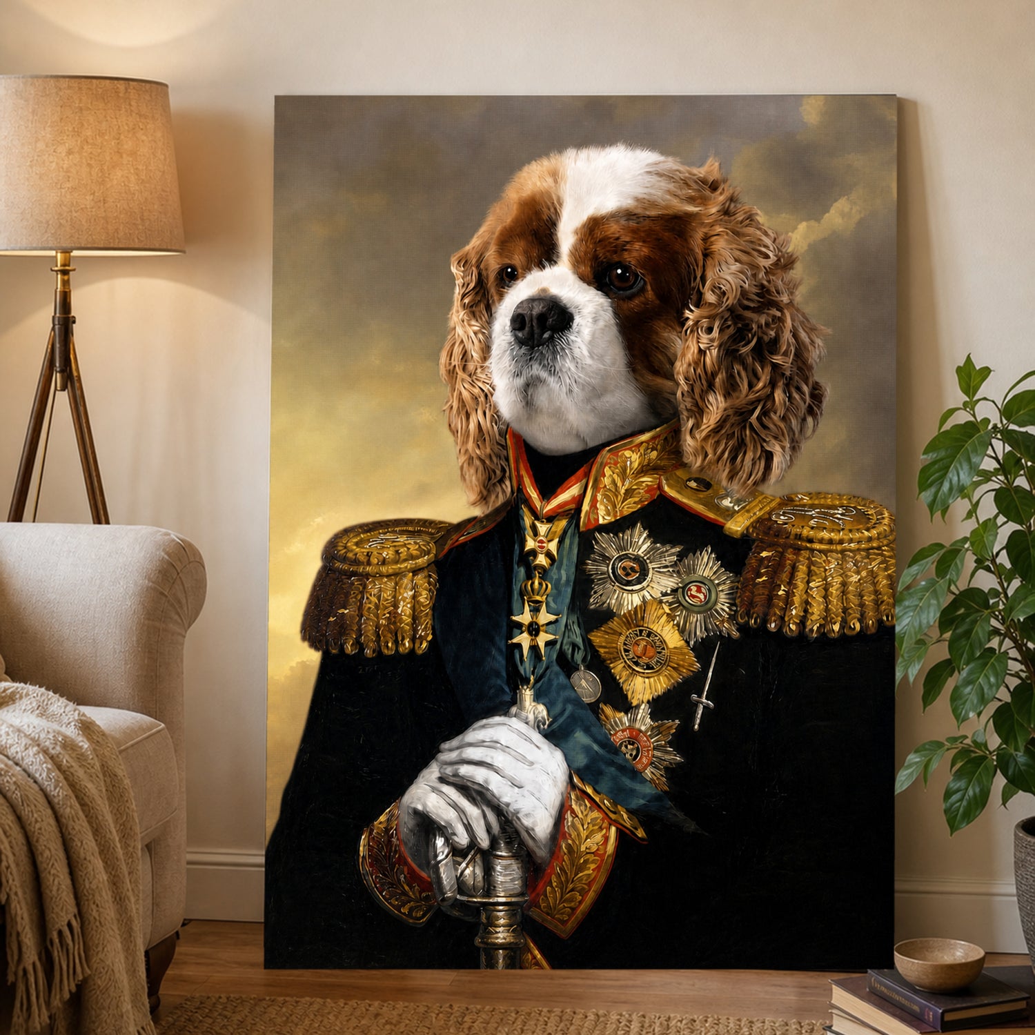 Pet Art Komutan Kanvas Tablo