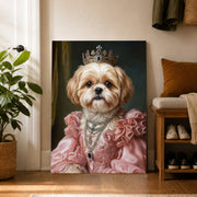 Pet Art Pembe Prenses Kanvas Tablo