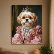 Pet Art Pembe Prenses Kanvas Tablo