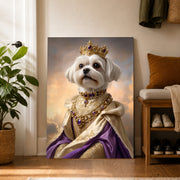 Pet Art Mor Hanedan Kanvas Tablo