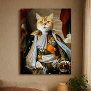 Pet Art İmparator Şıklığı Kanvas Tablo