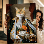 Pet Art İmparator Şıklığı Kanvas Tablo