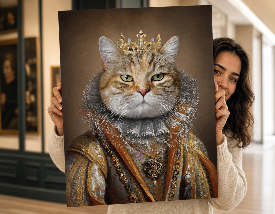 Pet Art Rönesans İhtişamı Kanvas Tablo