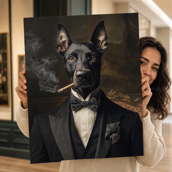 Pet Art Puro Aristokratı Kanvas Tablo
