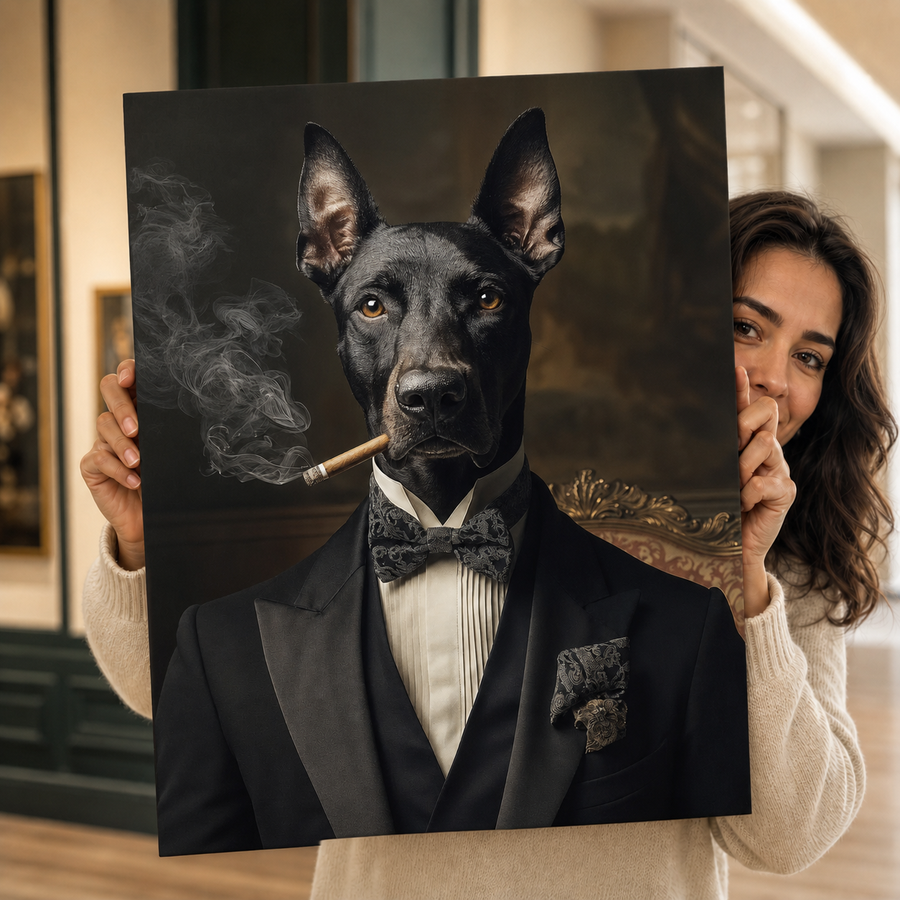 Pet Art Puro Aristokratı Kanvas Tablo