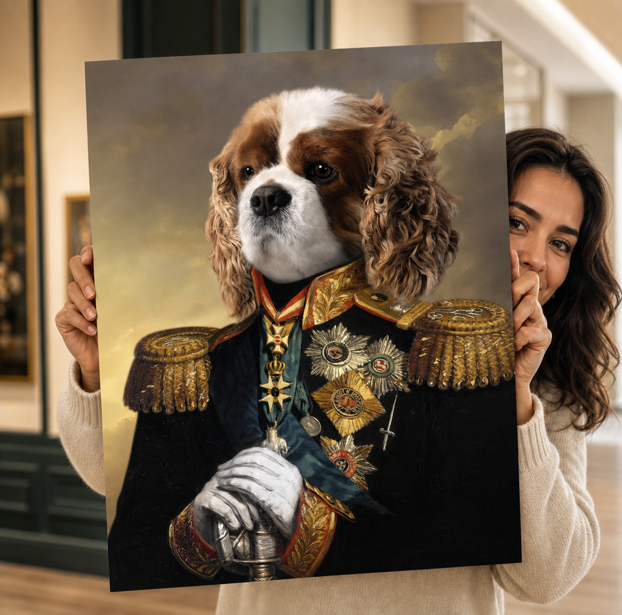Pet Art Komutan Kanvas Tablo
