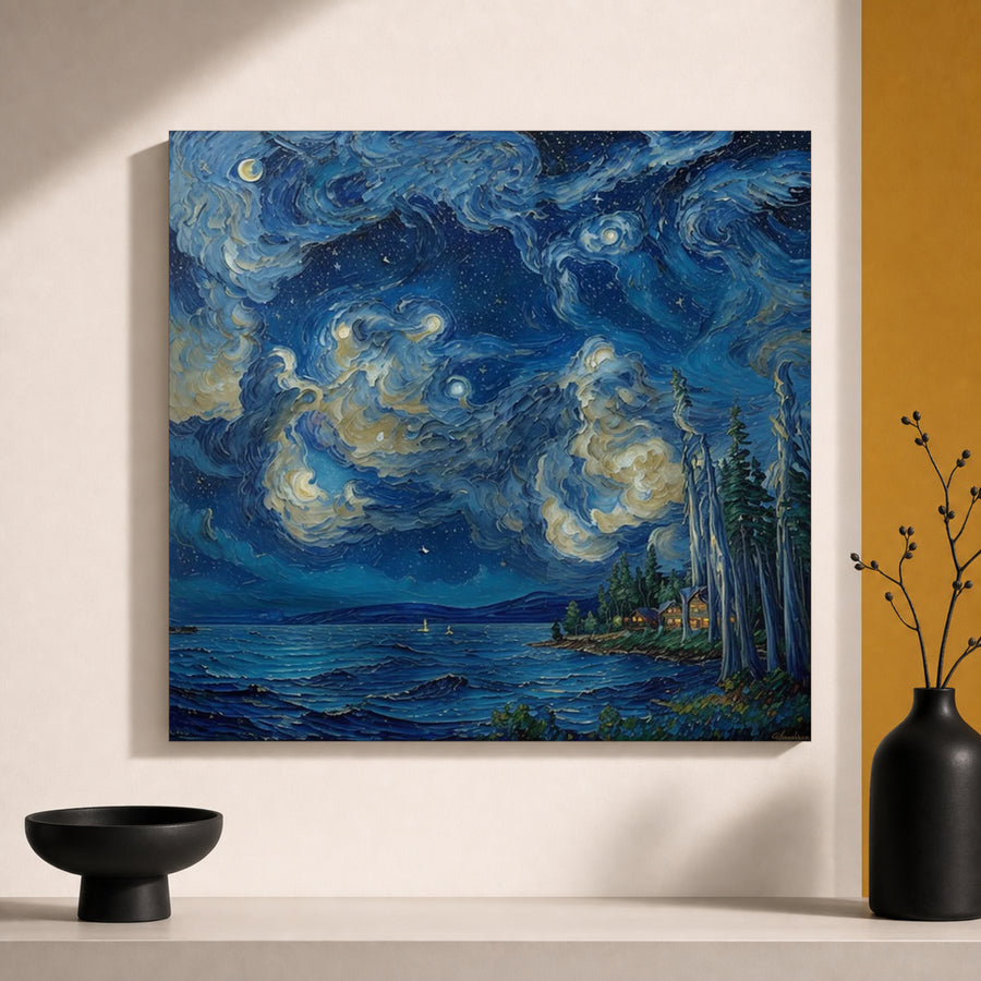 Hidden Art – Nocturne  | Kişiye Özel Tablo ⭐